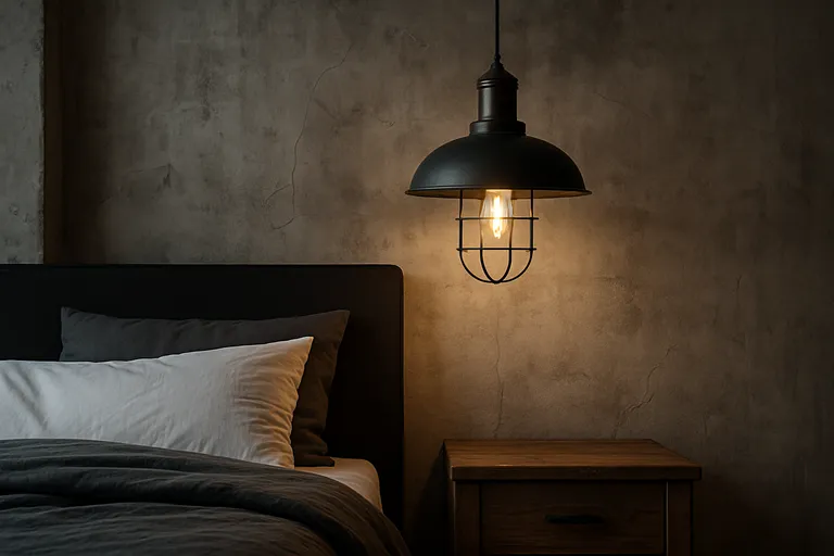 Een stoere touch: industriële lampen voor je slaapkamer